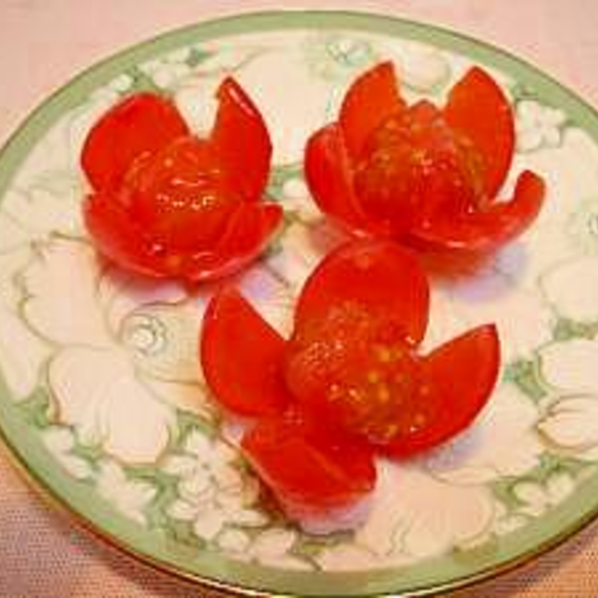 お花になったミニトマ君 レシピ 作り方 By Hb Jpn 楽天レシピ お花になったミニトマ君 レシピ 作り方 By Hb Jpn 楽天レシピ